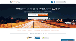 Desktop Screenshot of electricityrates.com